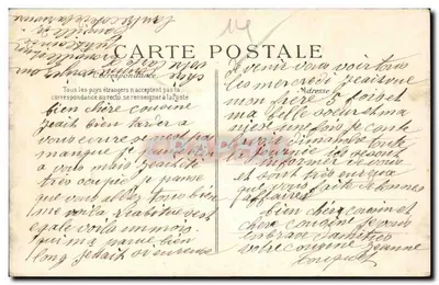 Trouville — aanlegsteiger van het schip van Le Havre — uitgever E.D. n°48 — Achterkant
