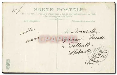 Trouville — Châteliers e villas da praia — Editor não identificado, n° 25 — Verso