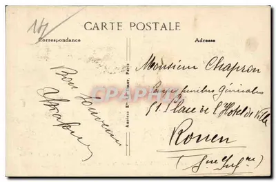 Trouville — Façade del Casinò — G. F., Le Havre — Verso