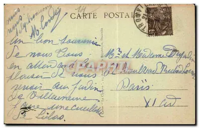 TROUVILLE, la Reina de las Playas — El Casino y Juegos de Playa — editor no visible, n° 220 — Reverso