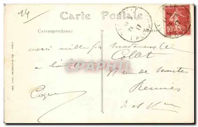 TROUVILLE-SUR-MER — O Porto com maré alta. ND. Fot. — Verso