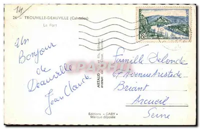 Port Trouville-Deauville — widok z jachtami — Wydawnictwo Caby — Rewers