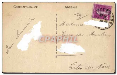 Trouville, A Rainha das Praias — O Casino e O Porto — LL — Verso