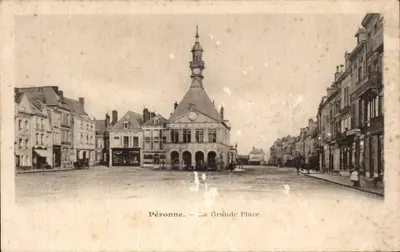 Péronne — A Grande Praça — editor não identificado