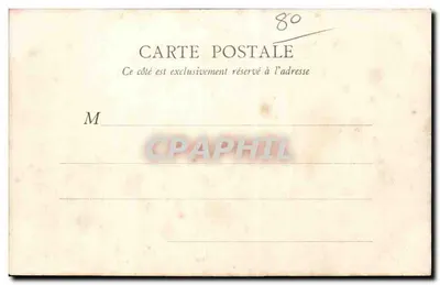 PÉRONNE — Hotel de Ville — Fot. E. Souillard — Rewers