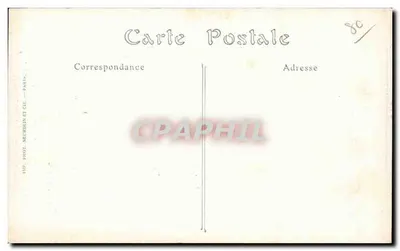 Grivillers (Somme) — Ruínas da igreja — Visé Paris N° 26 — Verso