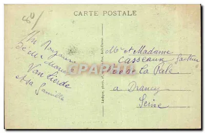 Onival - Plaża i Aleja Kasyna — Lévèque, fotografie, 26, Grande-Rue, Ault-Onival — Rewers