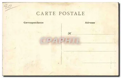 Montdidier — Portal da Igreja de São Pedro — C. Gatoire, editor, n°16 — Verso