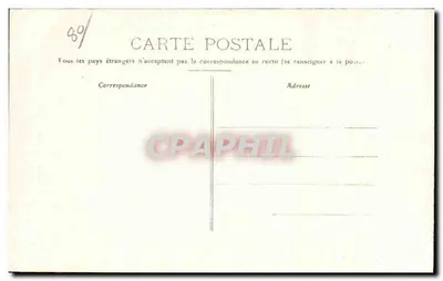 Amiens — Paleis van Justitie (het Hoge Hof) — Uitgever: Buzat, 17, place L. Daudély — Achterkant