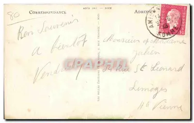 Amiens - Place e Square R. Goblet — LL, n° 283 — Verso