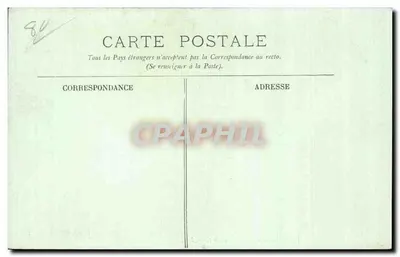 Abbeville — Statua admirała Courbetta — LL. — Rewers