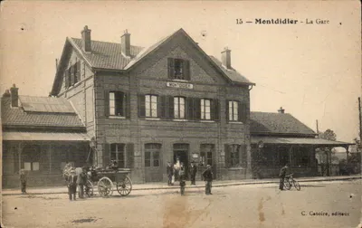 Montdidier — A Estação — C. Catoire, editor