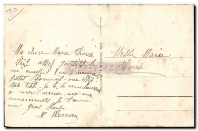 Mesnil-Vaî - A Praia na Hora dos Banhos — Editor Thomas & N. Mesnil-Vaî, n°23 — Verso