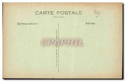 Péronne — Ruiny po I wojnie światowej — Fototypia Tradinière, n° 1509 — Rewers