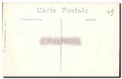 Frise (Somme) — A Igreja — ruínas após a campanha de 1914-1916 — Visé Paris N° 604 — Verso