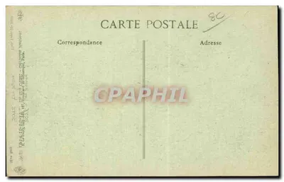 Roye — Ruiny — Wojna 1914-16-17 — Viséé, Paryż, nr 16-0 — Rewers