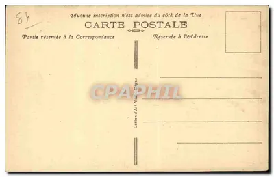 Sainte-Anne d'Apt — Cripta superior (siglo XI) — Oficina de la Prensa Católica — Reverso