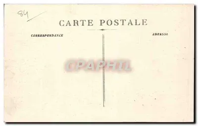 Avignon — Algemene Uitzicht (oostzijde) — Uitgever onbekend, serie-nummer 34 — Achterkant