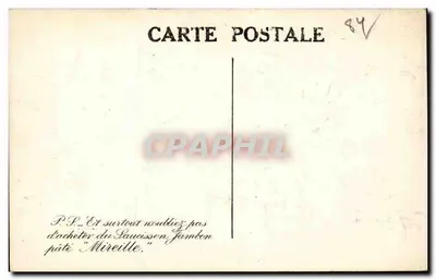 Portrait de femme — S.A.P. Mireille, Avignon — n°84 — Rewers