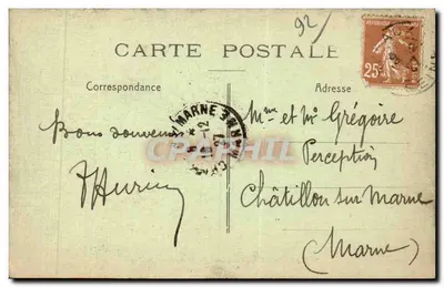 Innenansicht des Roches-Baumes — L. Baslé, phot.-edit., Robinson (Seine) — n° 29 — Rückseite
