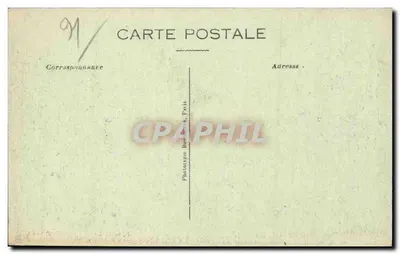 Dourdan — O Parterre — Coleção Honsart — Verso
