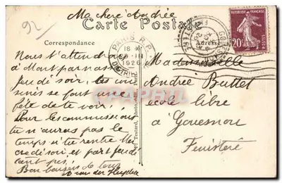 Clamart — Avenida Victor-Hugo — E.M. — n° 3857 — Verso