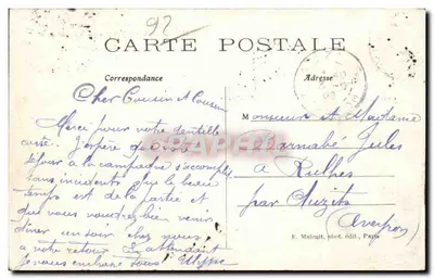 Levallois-Perret — Hotel de Ville — Ogólny widok — E.M. n°95 — Rewers