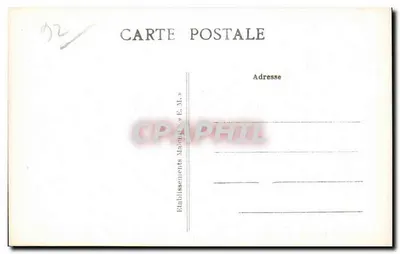 Chaville — Jezioro Brise-Miche — E.M. n°3813 — Rewers