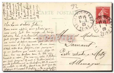 Levallois-Perret - L'Hôtel de Ville — éditeur L. Maronne, Paris, n°6 — Verso