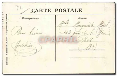 Bellevue-Meudon - Palácio Hotel - A Terrasse — Verso