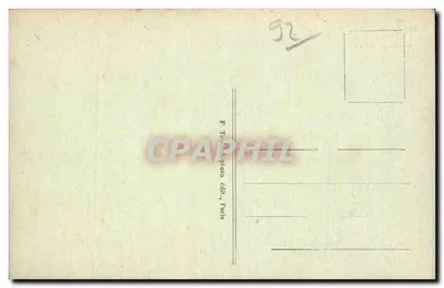 Boulogne-sur-Seine — As Margens do Rio Sena e o Mont-Valérien — E. M. — Verso