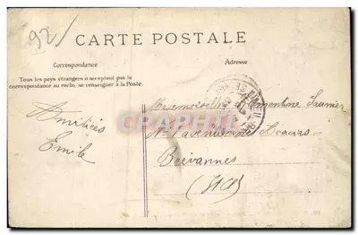 Saint-Cloud — Parque — O Ponte do Diabo — E.L.T. — Verso