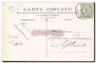 Garches — L'Étang de Villeneuve — D.W.D. n°10 — Verso
