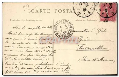 Saint-Cloud — Widok ogólny — B. F. PARYŻ — Rewers