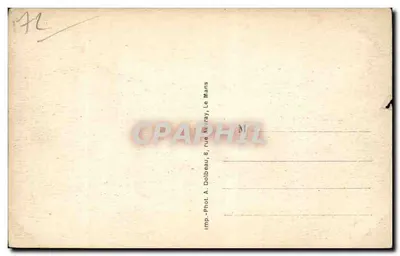 Le Mans — Gare — Wyd. Fot. A. Dolbeau, ul. Navray — Rewers