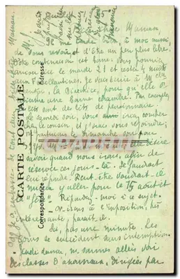 Fontenay-aux-Roses — Busto de Félix Pecault na escola normal — fot.édit. Robinson — Verso