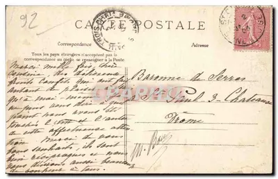 Saint-Cloud — Ogólny widok — C.L.C. — Rewers