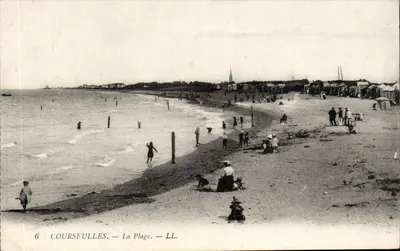 Courseulles-sur-Mer — A Praia — LL. n°6