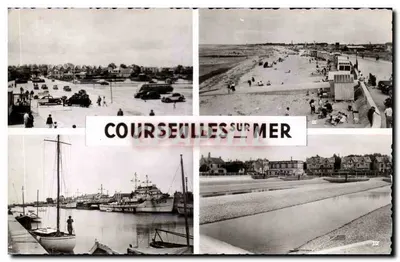 Courseulles-sur-Mer — vista panorâmica — Ed. « La Cigogne »