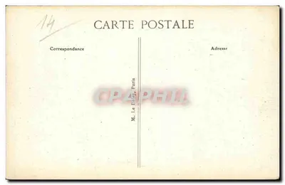 Clécy (Calvados) — A Eclusa e o Molino do Vey — Editor Brière, Cheche Mailliquet, Guen — Verso