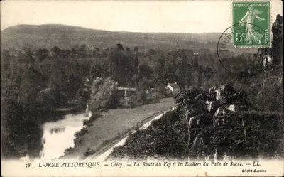 L'Orne pittoresque — Clécy — A Estrada do Vey e as Rochas do Pão de Açúcar — LL