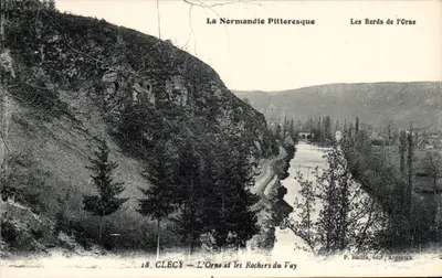 Clécy — L'Orne e as Rochas do Vay — P. Boillin, editor, Argentan