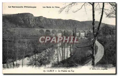 Clécy — O Viaduto do Vay — Les Berds de l'Orne — P. Boilin, editor, Argoulan