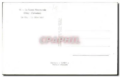 Clécy (Calvados) — Zbiornik wodny — Wydawnictwo GABY — Rewers