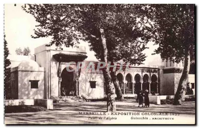 Marseille - Exposition Coloniale 1922 - Palais de l'Algérie — Guiachauchin, Architecte
