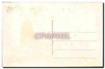 Korsyka, Vizzavona — Fort — Przejście przez pasmo — wydawca A. Tomasi, Bastia — Rewers