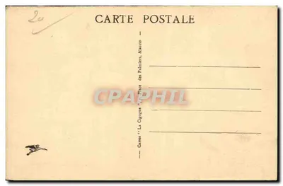 Ajaccio — Vista geral do Golfo e do Porto — n° 2034 — Verso