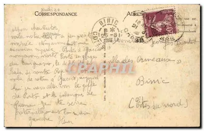 Ajaccio — Miasto przez oliwki — LL — Rewers