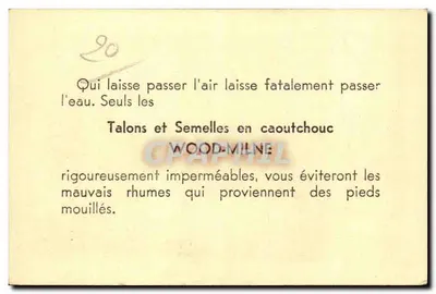 Rada Ajaccio — widok morski z jachtem — E.I.C. L. Mauguière, Paryż, n°53 — Rewers