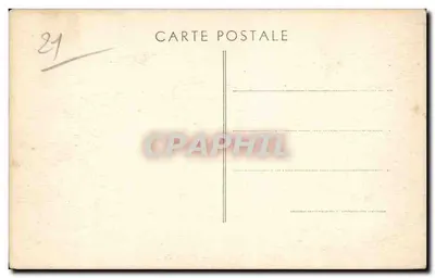 Dijon (Côte-d'Or) — Palácio de Justiça — Fotografia Combier Macon — Verso